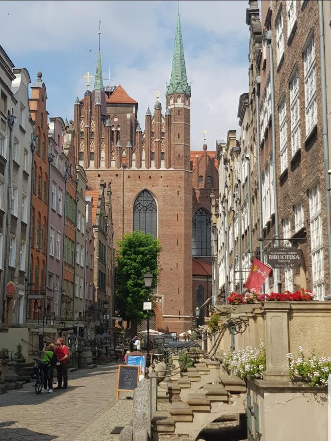 Apartament Krysztalowy Lägenhet Gdańsk Exteriör bild